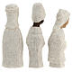 Small creche Bethléem white s13