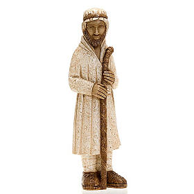 Pastore in piedi con bastone Presepe Contadino