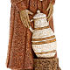 Shepherdess with red dress and amphora - rural crèche s3