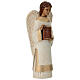 Angel figurine with book for rural crèche s5