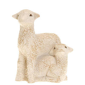Pecorella e agnello Presepe Contadino Bethléem