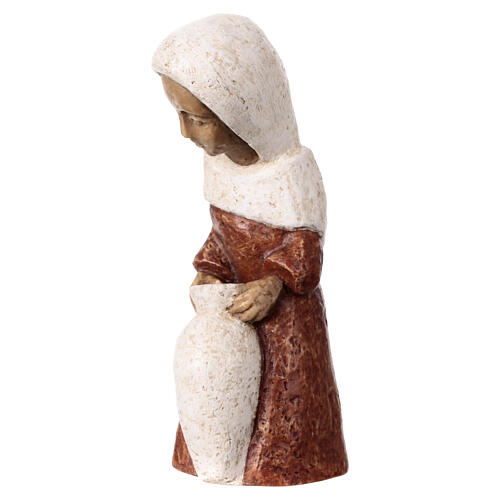 Pastora con ánfora para Pesebre Pequeño 3