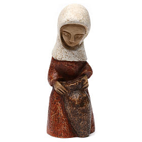 Shepherdess with amphora for small nativity scene