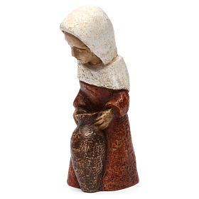 Shepherdess with amphora for small nativity scene