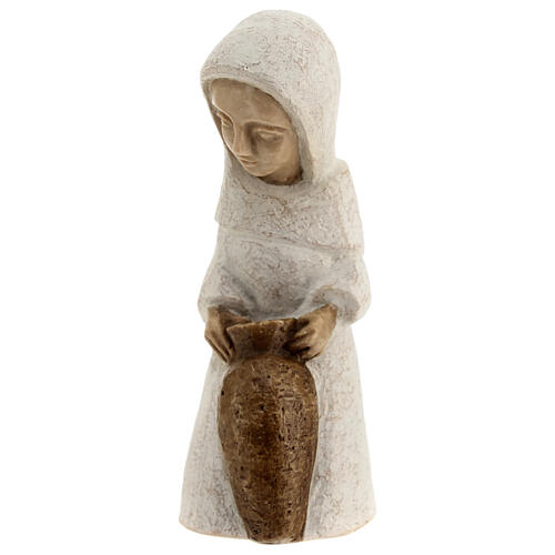Shepherdess with amphora for small nativity scene 2