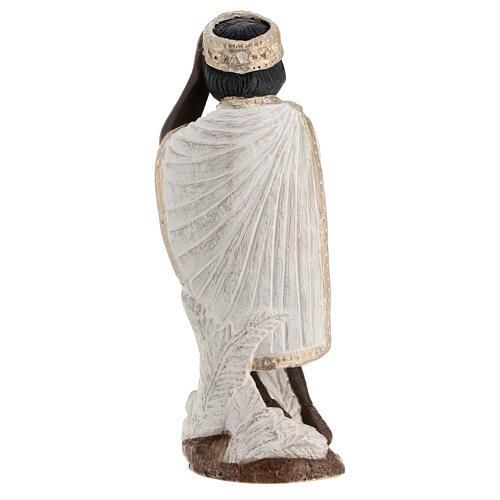 African wise man Autumn crib white painted 4