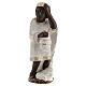 Król afrykański Szopka z Autun malowany biały s1