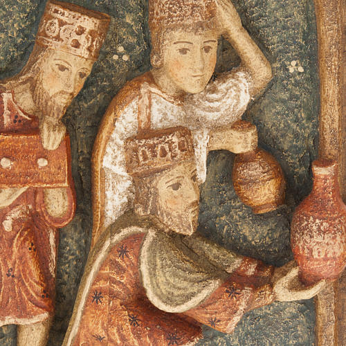 Szopka z Autun komplet figurek drewno malowane 3