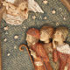 Szopka z Autun komplet figurek drewno malowane s4