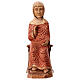 Mary statue Autun Nativity painted wood s1