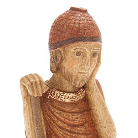 San Giuseppe Presepe d'Autunno legno dipinto