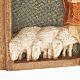 Shepherds Bas-relief Autumn crib painted wood s4