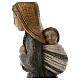 Shepherdess with wheat Farmer Nativity blue s2