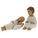 White stone Holy Family statues by Bethlehem French nuns s1
