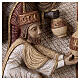 Big Autumn Crib Wise Men bas relief in stone, Bethléem s4