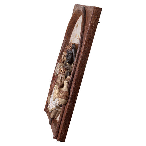 Rilievo Magi pietra Bethléem Gran Presepe Autunno 9