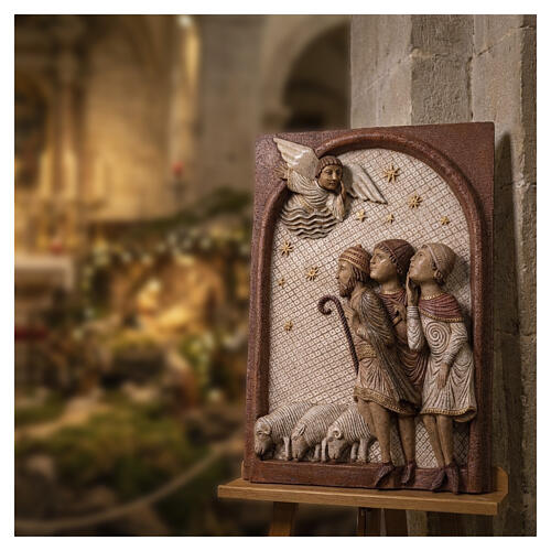 Relief Schäfer Große Herbstkrippe Bethleem 2