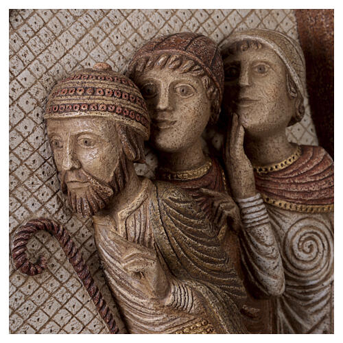 Relief Schäfer Große Herbstkrippe Bethleem 3