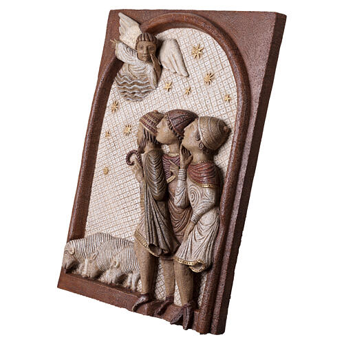 Relief Pasterze kamień Duża Szopka z Autun Bethleem 5