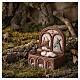 Menino Jesus com manjedoura pedra Belém Presépio de Autun grandes dimensões s2