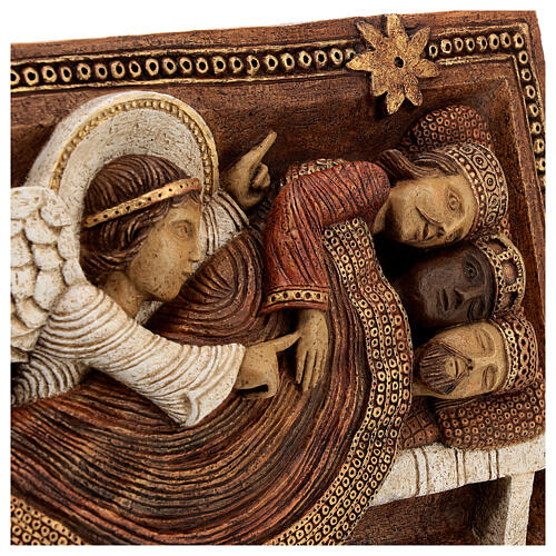Big Autumn Crib sleeping Wise Men in stone Bethléem 9