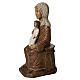 Big Autumn Crib Mary and Jesus statue in stone Bethléem s3