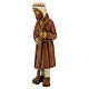 Standing shepherd with stick in sienna, farming nativity collection s3