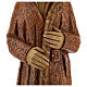 Standing shepherd with stick in sienna, farming nativity collection s4