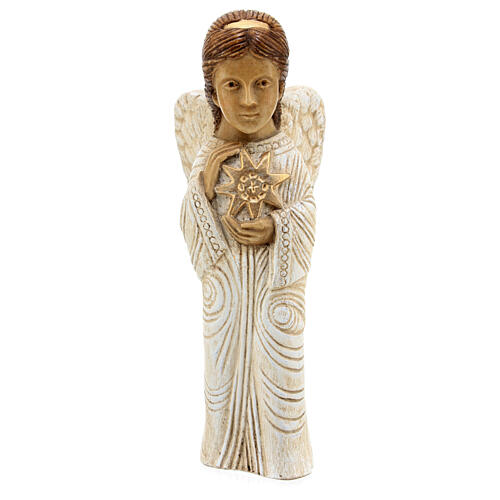 Angel for painted Autun crib of 15 cm Bethléem Monastery 1