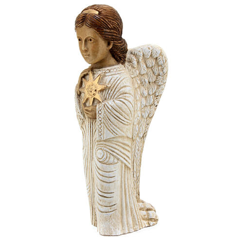 Angel for painted Autun crib of 15 cm Bethléem Monastery 2