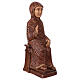 Holy Mary for Big Autun Nativity Scene, brown, Bethléem Monastery s4