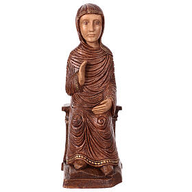 Vierge Marie Grande Crèche d'Autun Bethléem marron