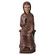 Vierge Marie Grande Crèche d'Autun Bethléem marron s1