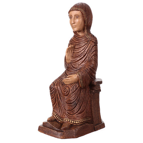 Virgem Maria Presépio de Autun Grande Monges de Belém castanho 3