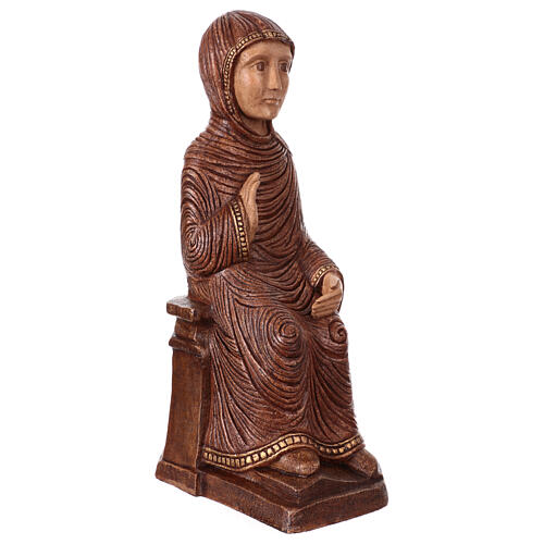 Virgem Maria Presépio de Autun Grande Monges de Belém castanho 4