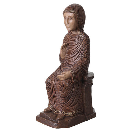 Virgem Maria Presépio de Autun Grande Monges de Belém castanho 4