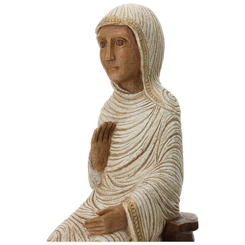 Vergine Maria bianca Gran Presepe Autunno Bethléem 4