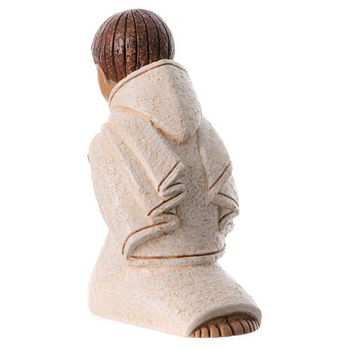 Hirte in Anbetung, weiß – Bauernkrippe, Bethléem 5