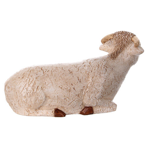 Ochse, weiß – Bauernkrippe, Bethléem 4