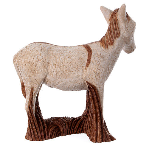 Esel, weiß – Bauernkrippe, Bethléem 4