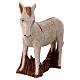 White donkey for Rural Nativity Scene of the Bethléem Monastery s2