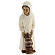 Shepherdess with jar for white Rural Nativity Scene of the Bethléem Monastery s1