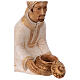 Re Magio Gaspare bianco e dorato Presepe Contadino Bethléem s3
