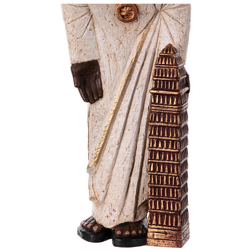 Król Melchior biało-złoty, figurka do szopki, Bethléem 6