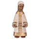 Virgen Natividad Campesina blanca y dorada Bethléem s1
