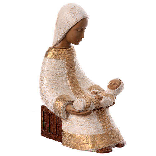 Bauernkrippe, komplett, weiß – Bethléem 3