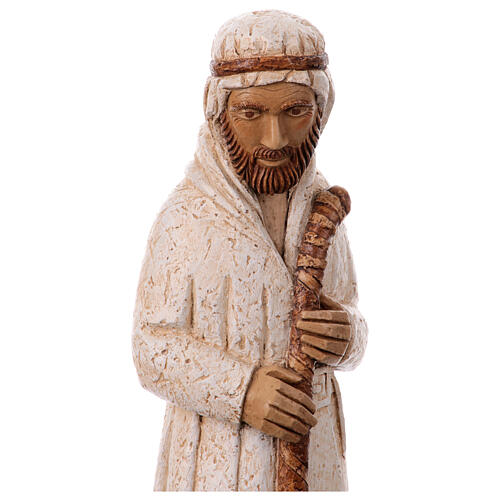 Bauernkrippe, komplett, weiß – Bethléem 10