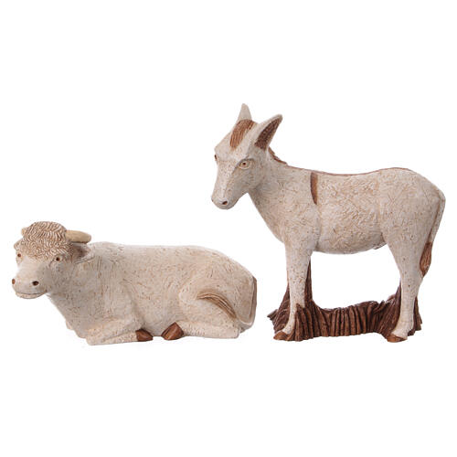 Zestaw figurek do szopki, biała, Bethléem 16