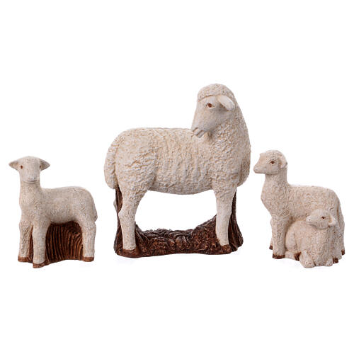 Zestaw figurek do szopki, biała, Bethléem 19