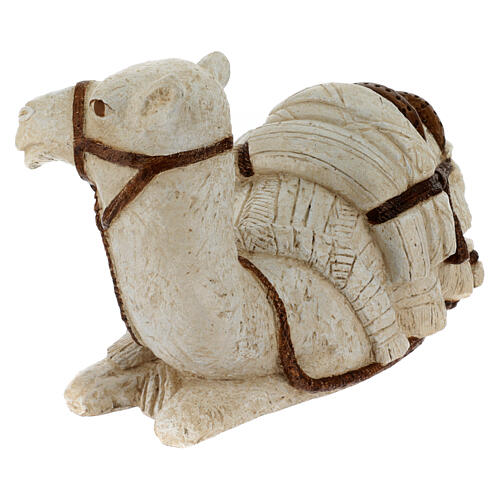 Dromedar, weiß – Bauernkrippe, Bethléem 4